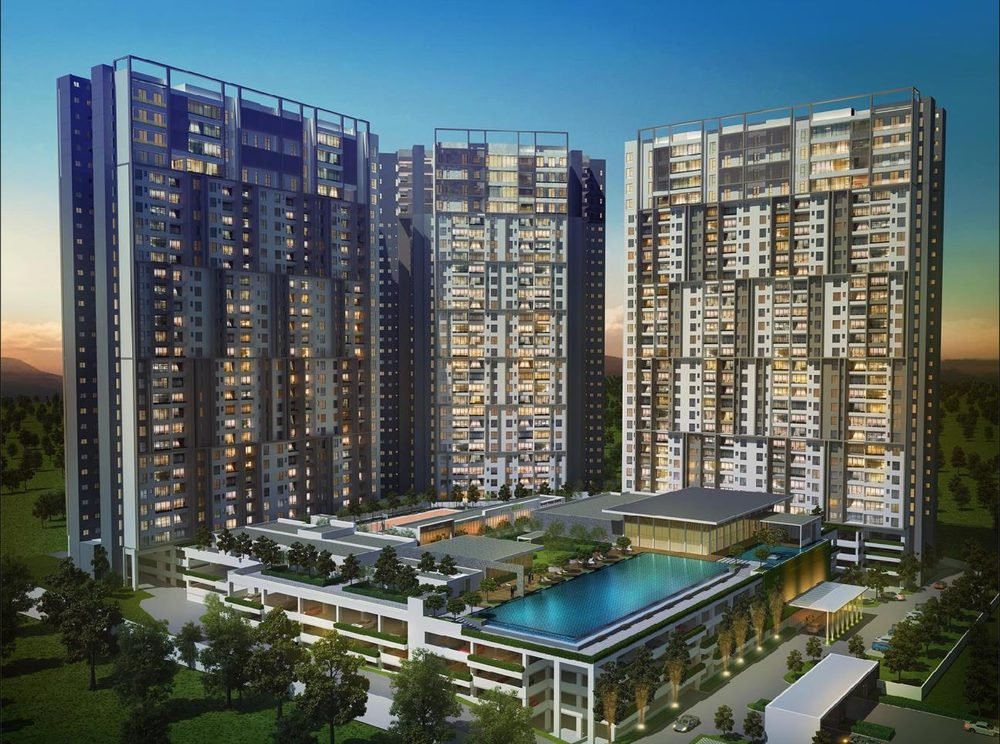 Residensi Lili at Green Beverly Hills, completed condominium towers