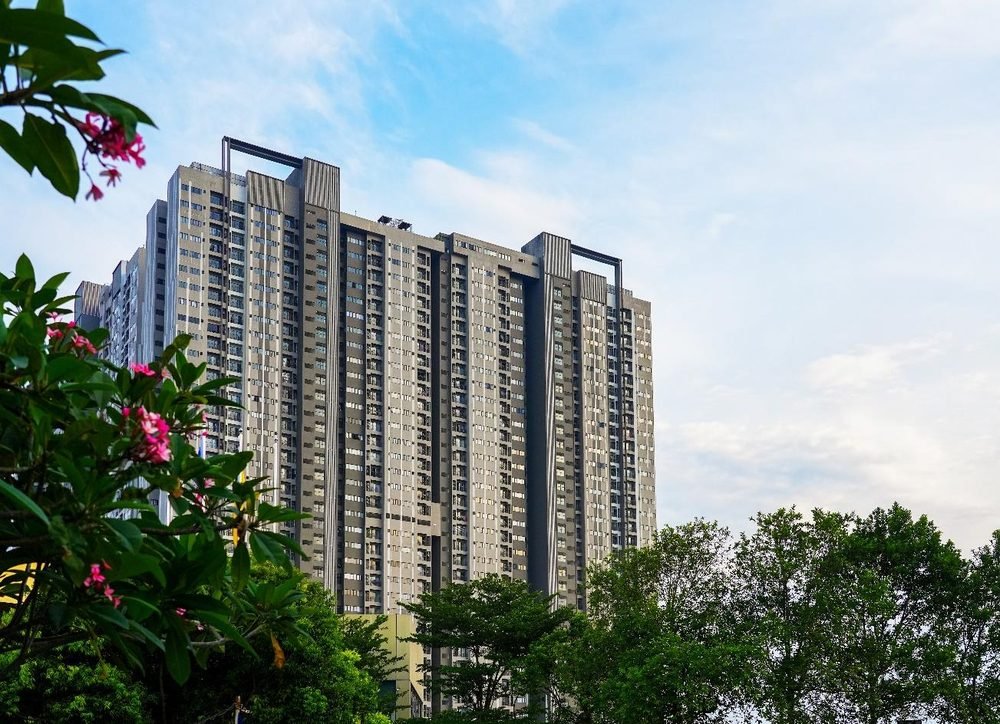 Youth City at Vision City, completed service apartment towers