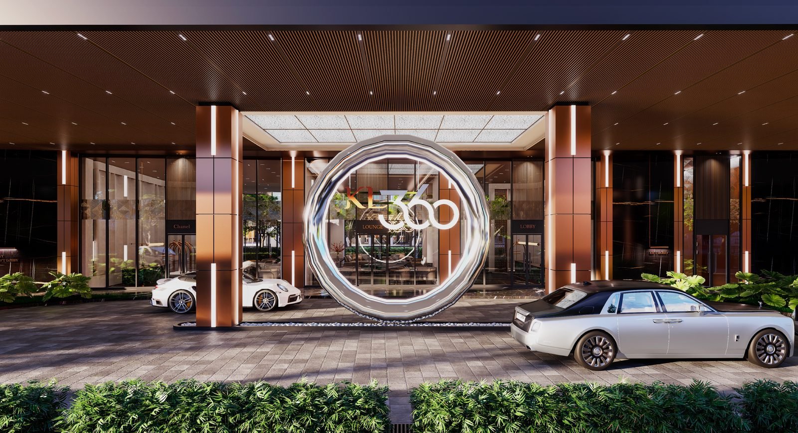 KL360 grand entrance porte-cochère